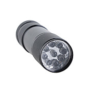  Mini Aluminum 9 LED Flashlight