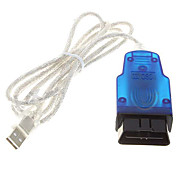  OBDII USB Car Diagnostic Cable - Blue