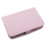  Protective Leather Case for Samsung Galaxy Tab P1000 (Pink)