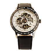  Colouring PU Leather Band Self-winding Mechanical Wrist Watch
