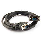  VGA To VGA M/M Computer Monitor Cable (Black)