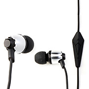  concepteur à l'oreille des écouteurs avec micro-et de contrôle du volume pour iPhone 4