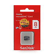  8GB Sandisk MicroSDHC Memory Card (Class 4)