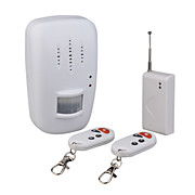 Wireless Infrared Motion Detecting Alarm and Door/Window Alarm System with 2 x Remote Controls