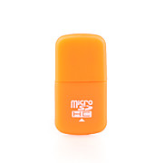  Mini USB Micro SDHC lecteur de carte mémoire (en orange)