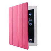  Protective Leather Case with Sleep/Wake-up Function for iPad 2