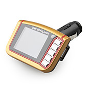  FM Car 1.8" LCD Car MP4 Player With FM Modulator & Remote Control, Golden