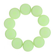  Glow-in-the-Dark Silicone Tailcaps for Flashlights (14mm Green / 10-Pack)