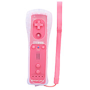  Remote Plus Controller with Silicone Case for Wii (Pink)