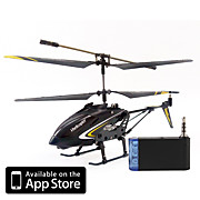  3 Channel i-Helicopter 888-107 with Gyro Controlled by iPhone/iPad/iPod iTouch (Black)