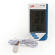  Indoor/Outdoor Digital Humidity/Temperature with Clock (1 x AAA)