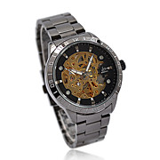  Steel Band Automatic Mechanical Wrist Watch For Men