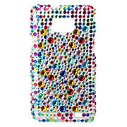  Colorful Protective Hard Case with Crystal for Samsung i9100