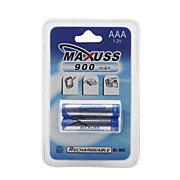  900mAh 1.2V Ni-MH Rechargeable Battery (2 x AAA)
