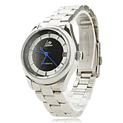 Women's Alloy Analog Mechanical Wrist Watch 9384L (Silver)