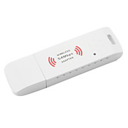  Portable USB Wi-Fi Adapter (802.11b, g, n, 54Mbps, White)