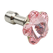  Anti-dust Fashionable Earphone Jack for iPhone and iPad (Flower, Random Color)