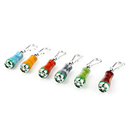  Gorgeous Design 5-LED Flashlight with Carabiner Clip (Assorted Colors)