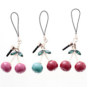  Dust Plug Pendant for iPhone 4S and 4 (Assorted Colors)