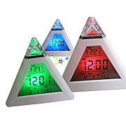  Pyramid Color Changing Alarm Clock