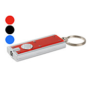  Plastic Slim Keychain LED Flashlight (Assorted Colors)