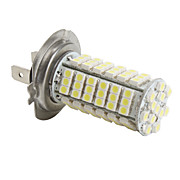  H7 3528 SMD 102-LED White Light Bulb for Car (DC 12V)