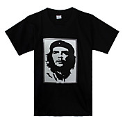 som e da música ativado Che Guevara led t shirt (3 pilhas AAA)