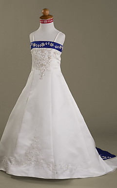 FARA - Kleid für Blumenmädchen aus Satin
