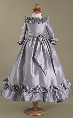 EUGENIA - Vestido de Comunhão em Tafetá