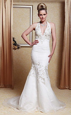 MORA - Vestido de Novia de Organza y Satén