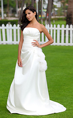HAMBLETON - Kleid für die Braut aus Tafft