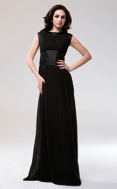 HEREFORDSHIRE - kjole til Aften i chiffon og satin