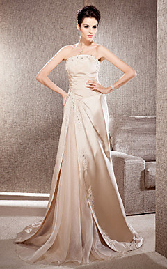 OLIVE - Vestido de Noiva em Organza e Cetim