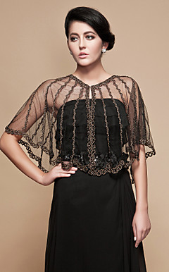 Gorgeous Chiffon Sleeveless Wedding / Special Occasion Shawl (More Colors)