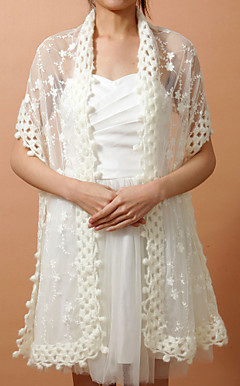 Wonderful Rayon With Lace Casual/Office Shawl/Scarf (More Colors)