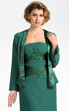 Lange Bell Sleeve chiffon avond / bruiloft wrap / Jacket (meer kleuren)
