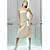  A-line Strapless Knee-length Satin Bridesmaid Dress (YCF100) (Start From 3 Units) Free Shipping