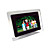  7-inch digitale fotolijst met een 4 in 1 card slot baq025
