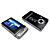  2gb plata mp4 / mp3 player/1.3m píxel de 2,4 "LCD, carcasa de metal, ranura SD (sj015)