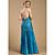  A-Line Halter Floor-length Taffeta Evening Dress / Prom Dress (HSX291)