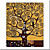  Peinture à l'huile réalisée à la main sur canevas tendu de Gustave Klimt