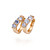  18K Plated Elegant Cubic Zirconia Earring - CZ Earring SYX-0229 (SZY233)