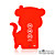  2gb tigre arancione cartone animato mp3 giocatori (szm078)