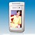  LONGXING V6  Dual Card Tri-Band TV Flip Touch Screen Silver (SZR735)