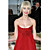  Taylor Momsen Empire Strapless Sweep/Brush Train Organza Evening/ Gossip Girl Fashion Dress(FSH0096)