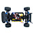  1:16 Scale 4WD Electric Powered On-Road Red RC Racing Car Radio Remote Control (YX01294-1)
