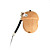  1GB edad de hielo de madera bellota MP3 Player (sby001)