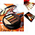  Free Professional Cosmetic Brush Set + 10 Double Deck Colors Eyeshadow Palette