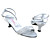  Top Quality Satin UpperMedium Heel Sandals With Beading Wedding Shoes/Bridal Shoes (MC007) .More Colors Available