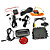  Car Rear View Parking System Kit With Camera-  3.5" Color Monitor- Sensors